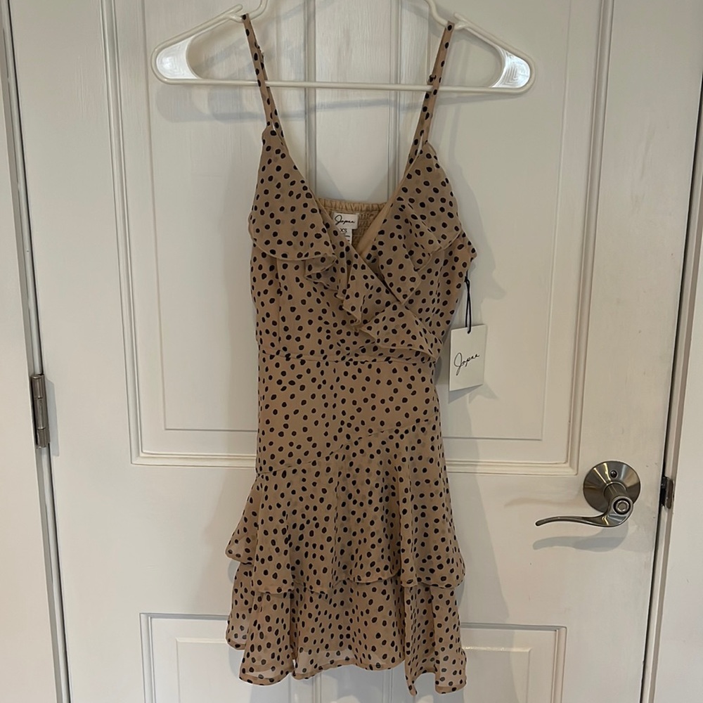 NWT Boutique Polka Dot Dress🤎